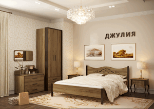 Кровать 1600 №16 Джулия в Муравленко - muravlenko.ok-mebel.com | фото 6