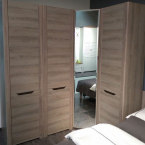 АФИНА А15 Шкаф для одежды Ясень Таормина в Муравленко - muravlenko.ok-mebel.com | фото 3