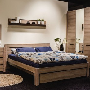 АФИНА А3 Кровать 1600 (таормина) в Муравленко - muravlenko.ok-mebel.com | фото 2
