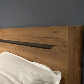 АФИНА А3а Кровать 900 (крафт) в Муравленко - muravlenko.ok-mebel.com | фото 4