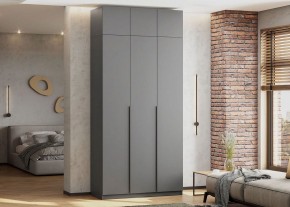 Антресоль 1200 «ШК-5» Графит серый в Муравленко - muravlenko.ok-mebel.com | фото 4
