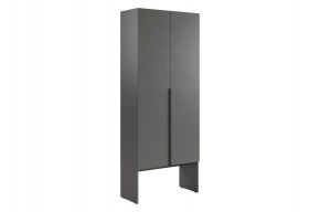 БАСКО Шкаф двухдверный L800 (графит) в Муравленко - muravlenko.ok-mebel.com | фото