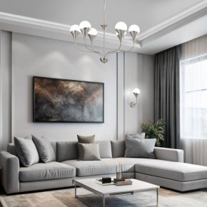 Бра Eurosvet Calyx 60169/1 никель в Муравленко - muravlenko.ok-mebel.com | фото 3
