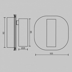 Бра Maytoni Ego C175WL-9W-2.7-4K-W в Муравленко - muravlenko.ok-mebel.com | фото 5