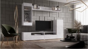 ДАЛЛАС Гостиная (модульная) цемент светлый в Муравленко - muravlenko.ok-mebel.com | фото