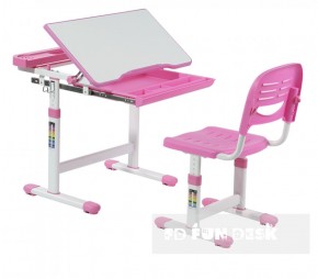 Комплект парта + стул трансформеры Cantare Pink в Муравленко - muravlenko.ok-mebel.com | фото 1