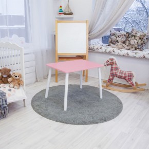 Детский стол Rolti Baby (розовый/белый, массив березы/мдф) в Муравленко - muravlenko.ok-mebel.com | фото