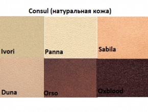 Диван двухместный Алекто Consul натуральная кожа в Муравленко - muravlenko.ok-mebel.com | фото 5