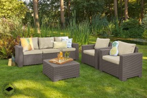 Диван Калифорния 3-х местный (California 2 Sofa), капучино в Муравленко - muravlenko.ok-mebel.com | фото 3
