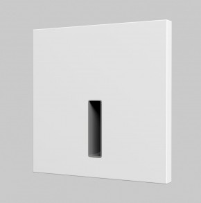 DK1030-WH Светильник встраиваемый в стену, IP 20, LED 3000K, 3 Вт, белый, алюминий в Муравленко - muravlenko.ok-mebel.com | фото