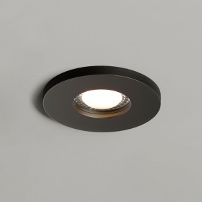 DK2036-BK Встраиваемый светильник влагозащ., IP 44, до 15 Вт, GU10, LED, черный, алюминий в Муравленко - muravlenko.ok-mebel.com | фото