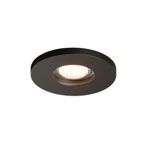 DK2036-BK Встраиваемый светильник влагозащ., IP 44, до 15 Вт, GU10, LED, черный, алюминий в Муравленко - muravlenko.ok-mebel.com | фото 3