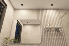 DK2036-BK Встраиваемый светильник влагозащ., IP 44, до 15 Вт, GU10, LED, черный, алюминий в Муравленко - muravlenko.ok-mebel.com | фото 6