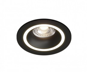DK2060-BK Встраиваемый светильник IP 20, до 15 Вт, GU10, LED, черный, алюминий в Муравленко - muravlenko.ok-mebel.com | фото
