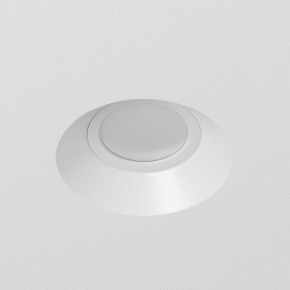 DK2081-WH Встраиваемый точечный светильник для натяжных ПВХ потолков INVIZ, IP 20, до 9 Вт, GU10, LED, белый, ABS-пластик в Муравленко - muravlenko.ok-mebel.com | фото 2