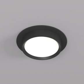 DK2090-BK Встраиваемый светильник FLAT, IP 20, до 15 Вт, GX53, LED, черный, алюминий в Муравленко - muravlenko.ok-mebel.com | фото