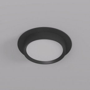 DK2090-BK Встраиваемый светильник FLAT, IP 20, до 15 Вт, GX53, LED, черный, алюминий в Муравленко - muravlenko.ok-mebel.com | фото 2