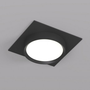 DK2091-BK Встраиваемый светильник FLAT, IP 20, до 15 Вт, GX53, LED, черный, алюминий в Муравленко - muravlenko.ok-mebel.com | фото