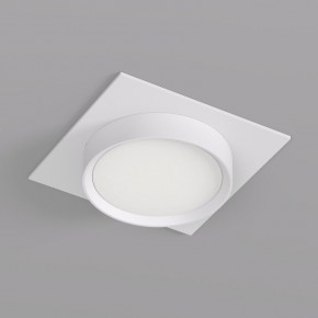 DK2091-WH Встраиваемый светильник FLAT, IP 20, до 15 Вт, GX53, LED, белый, алюминий в Муравленко - muravlenko.ok-mebel.com | фото 2