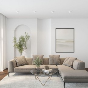 DK2091-WH Встраиваемый светильник FLAT, IP 20, до 15 Вт, GX53, LED, белый, алюминий в Муравленко - muravlenko.ok-mebel.com | фото 5