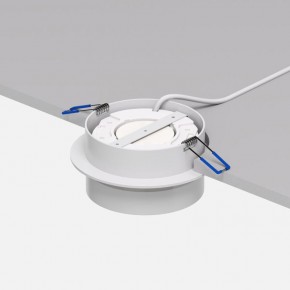 DK2100-WH Встраиваемый светильник NIKO, IP 20, до 15 Вт, GX53, LED, белый, акрил, алюминий в Муравленко - muravlenko.ok-mebel.com | фото 4