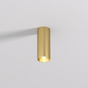 DK2615-SB Накладной светильник SHINE TUBE со светодиодом, D45*H115, IP20, 3000К, 7W, RA?90, сатинированная латунь, алюминий в Муравленко - muravlenko.ok-mebel.com | фото