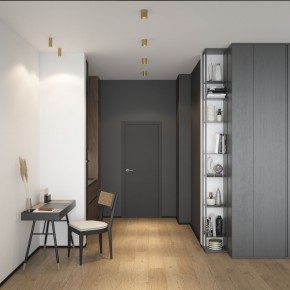 DK2615-SB Накладной светильник SHINE TUBE со светодиодом, D45*H115, IP20, 3000К, 7W, RA?90, сатинированная латунь, алюминий в Муравленко - muravlenko.ok-mebel.com | фото 4