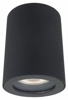 DK3007-BK Накладной светильник влагозащ., IP 44, 15 Вт, GU10, черный, алюминий в Муравленко - muravlenko.ok-mebel.com | фото 2