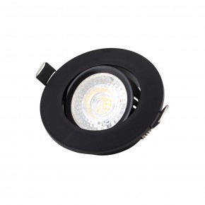 DK3020-BK Встраиваемый светильник, IP 20, 10 Вт, GU5.3, LED, черный, пластик в Муравленко - muravlenko.ok-mebel.com | фото 2