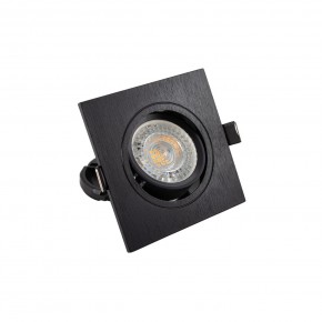 DK3021-BK Встраиваемый светильник, IP 20, 10 Вт, GU5.3, LED, черный, пластик в Муравленко - muravlenko.ok-mebel.com | фото 2