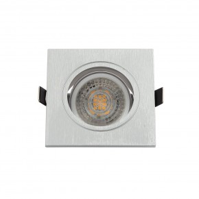 DK3021-CM Встраиваемый светильник, IP 20, 10 Вт, GU5.3, LED, серый, пластик в Муравленко - muravlenko.ok-mebel.com | фото 4