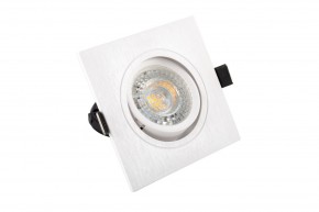 DK3021-WH Встраиваемый светильник, IP 20, 10 Вт, GU5.3, LED, белый, пластик в Муравленко - muravlenko.ok-mebel.com | фото
