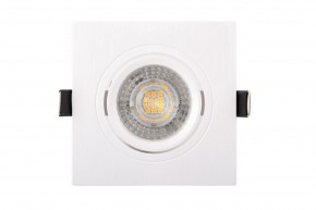 DK3021-WH Встраиваемый светильник, IP 20, 10 Вт, GU5.3, LED, белый, пластик в Муравленко - muravlenko.ok-mebel.com | фото 2