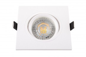 DK3021-WH Встраиваемый светильник, IP 20, 10 Вт, GU5.3, LED, белый, пластик в Муравленко - muravlenko.ok-mebel.com | фото 3