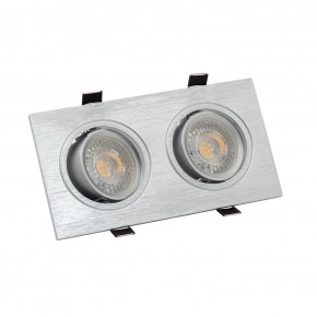DK3022-CM Встраиваемый светильник, IP 20, 10 Вт, GU5.3, LED, серый, пластик в Муравленко - muravlenko.ok-mebel.com | фото 2