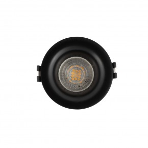 DK3024-BK Встраиваемый светильник, IP 20, 10 Вт, GU5.3, LED, черный, пластик в Муравленко - muravlenko.ok-mebel.com | фото 2
