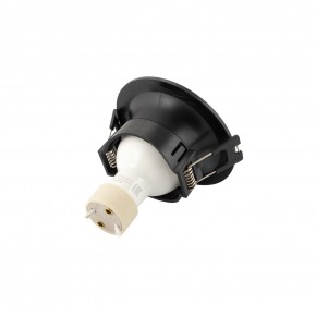 DK3024-BK Встраиваемый светильник, IP 20, 10 Вт, GU5.3, LED, черный, пластик в Муравленко - muravlenko.ok-mebel.com | фото 3