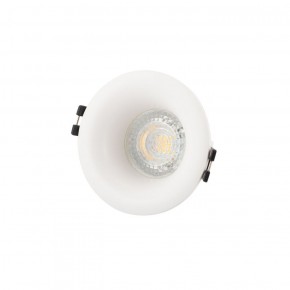 DK3024-WH Встраиваемый светильник, IP 20, 10 Вт, GU5.3, LED, белый, пластик в Муравленко - muravlenko.ok-mebel.com | фото