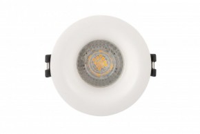 DK3024-WH Встраиваемый светильник, IP 20, 10 Вт, GU5.3, LED, белый, пластик в Муравленко - muravlenko.ok-mebel.com | фото 2
