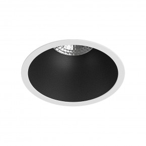 DK3026-WB Встраиваемый светильник, IP 20, 10 Вт, GU5.3, LED, белый/черный, пластик в Муравленко - muravlenko.ok-mebel.com | фото