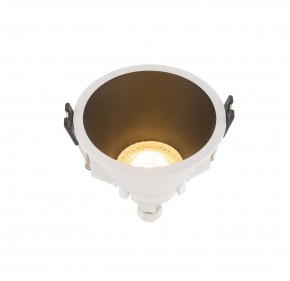 DK3026-WB Встраиваемый светильник, IP 20, 10 Вт, GU5.3, LED, белый/черный, пластик в Муравленко - muravlenko.ok-mebel.com | фото 3