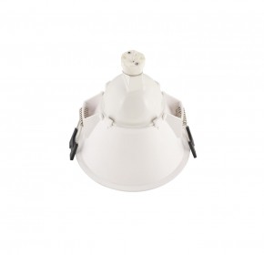 DK3026-WG Встраиваемый светильник, IP 20, 10 Вт, GU5.3, LED, белый/золотой, пластик в Муравленко - muravlenko.ok-mebel.com | фото 3