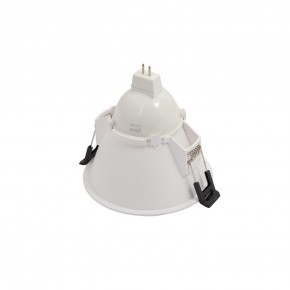DK3026-WH Встраиваемый светильник, IP 20, 10 Вт, GU5.3, LED, белый, пластик в Муравленко - muravlenko.ok-mebel.com | фото 3