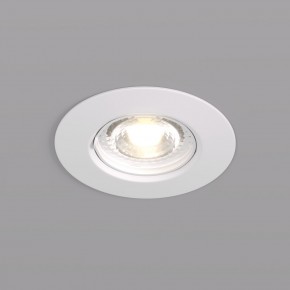 DK3028-WH Встраиваемый светильник, IP 20, 10 Вт, GU5.3, LED, белый, пластик в Муравленко - muravlenko.ok-mebel.com | фото