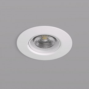 DK3028-WH Встраиваемый светильник, IP 20, 10 Вт, GU5.3, LED, белый, пластик в Муравленко - muravlenko.ok-mebel.com | фото 2
