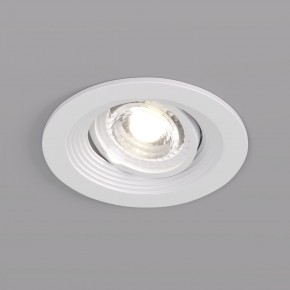 DK3029-WH Встраиваемый светильник, IP 20, 10 Вт, GU5.3, LED, белый, пластик в Муравленко - muravlenko.ok-mebel.com | фото