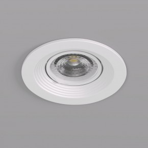 DK3029-WH Встраиваемый светильник, IP 20, 10 Вт, GU5.3, LED, белый, пластик в Муравленко - muravlenko.ok-mebel.com | фото 4