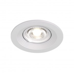 DK3029-WH Встраиваемый светильник, IP 20, 10 Вт, GU5.3, LED, белый, пластик в Муравленко - muravlenko.ok-mebel.com | фото 7