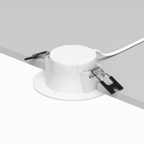 DK3046-WH Встраиваемый светильник, IP 20, 5Вт, LED, белый, пластик в Муравленко - muravlenko.ok-mebel.com | фото 4