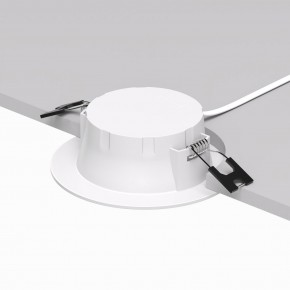 DK3048-WH Встраиваемый светильник, IP 20, 7Вт, LED, белый, пластик в Муравленко - muravlenko.ok-mebel.com | фото 3